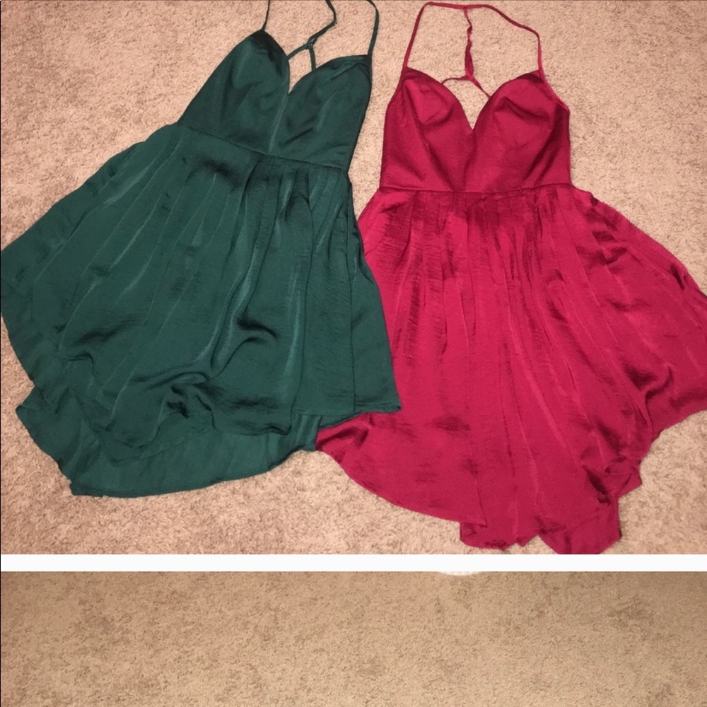 NBD ruby dress